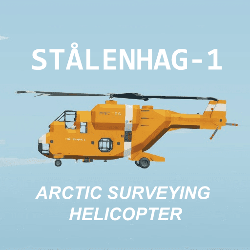 STÅLENHAG-1 // Arctic research and surveying helicopter — Stormworks: Build and Rescue Workshop preview