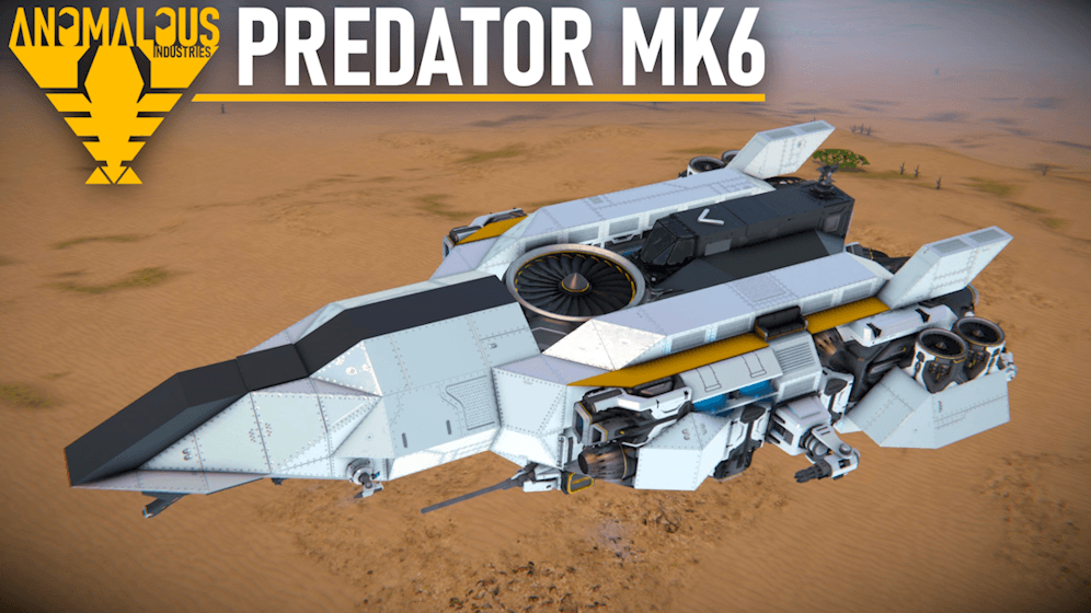 Anomalous Predator PRD-MK6 — Space Engineers Workshop preview