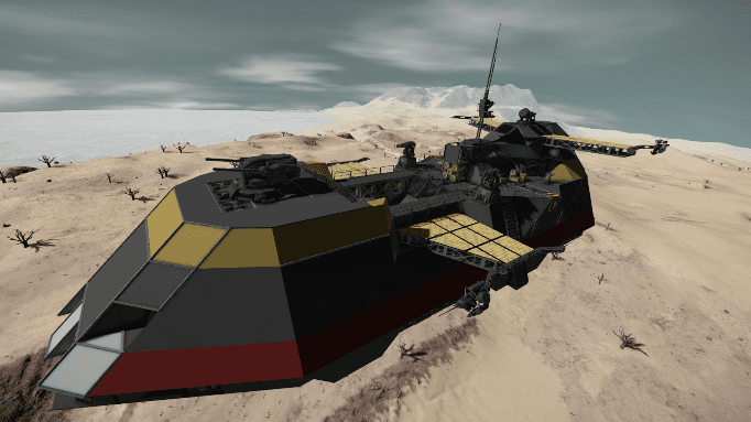 'Donky' Atmospheric Expedition Vessel — Space Engineers Steam Workshop preview image