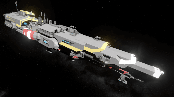 'Swordfish' Armed Support Vessel — Space Engineers Steam Workshop preview image