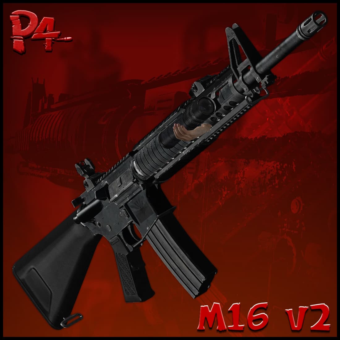 POSTAL 4: "M16"
 — Left 4 Dead 2 Steam Workshop preview image