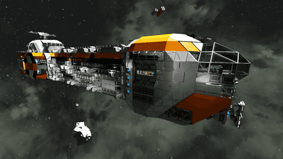 Galileo (sans modules) — Space Engineers Workshop preview
