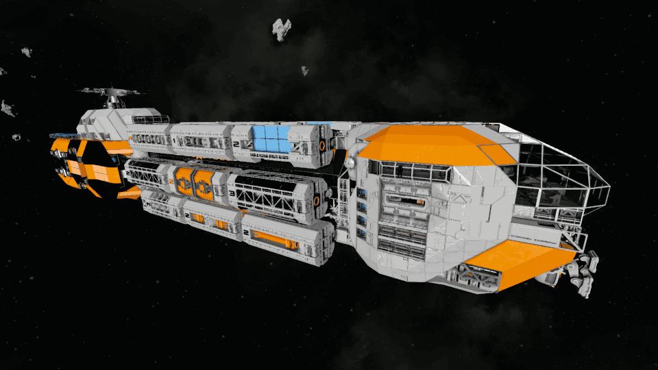 Galileo (avec modules) — Space Engineers Workshop preview