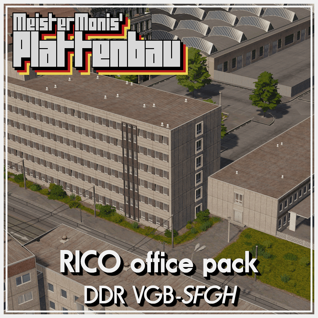 Plattenbau office VGB-SFGH — Cities: Skylines Steam Workshop preview image