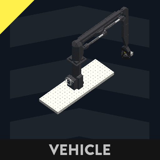 Marine Knuckle Boom Crane (fixed) — Stormworks: Build and Rescue Workshop preview