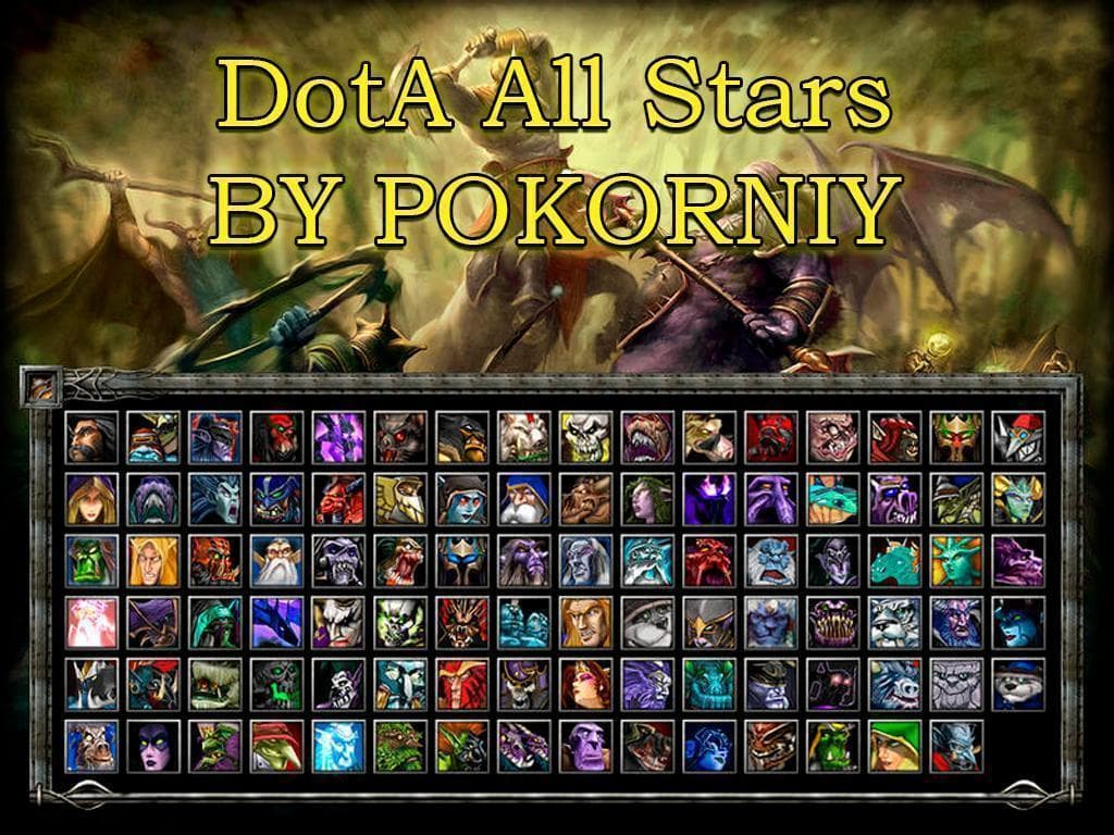 DotA All Stars BY POKORNIY - NEW HERO NEVERMORE AND ZXC MODE — Dota 2 Workshop preview