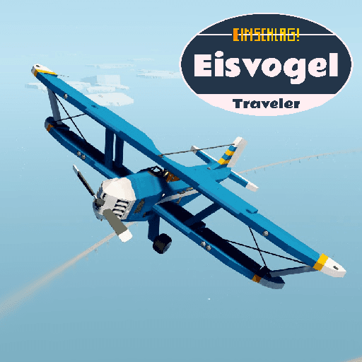 Long-Range Racing Biplane: The Eisvogel Traveler by EINSCHLAG — Stormworks: Build and Rescue Steam Workshop preview image