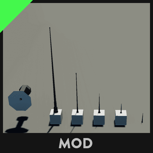 Rigid, Tiny & Receive Only Antennas — Stormworks: Build and Rescue Steam Workshop preview image