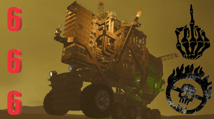 Klang WasteLand Harvester — Space Engineers Workshop preview