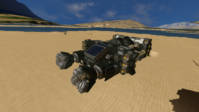 Small Hydro Mining Ship — Space Engineers Workshop preview