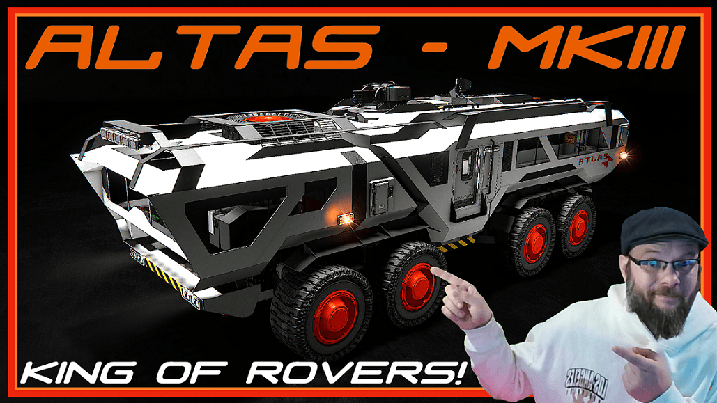 ATLAS MK3 - Exploration Rover Nanouk (Apex Trailer) — Space Engineers Workshop preview