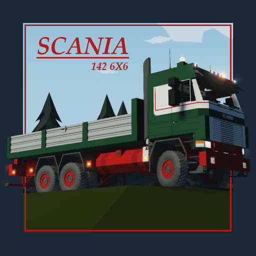 SCANIA 142 6X6 — Stormworks: Build and Rescue Steam Workshop preview image