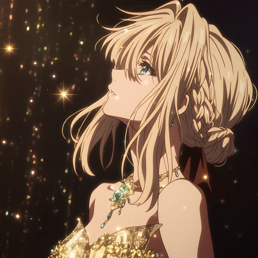 薇尔莉特『Golden rain』 — Wallpaper Engine Steam Workshop preview image