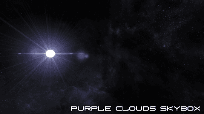 Purple Clouds Skybox — Space Engineers Workshop preview