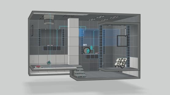 Anti-Gravity Warehouse — Portal 2 Workshop preview
