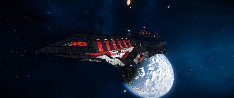 Megalodon Class Cruiser — Space Engineers Workshop preview