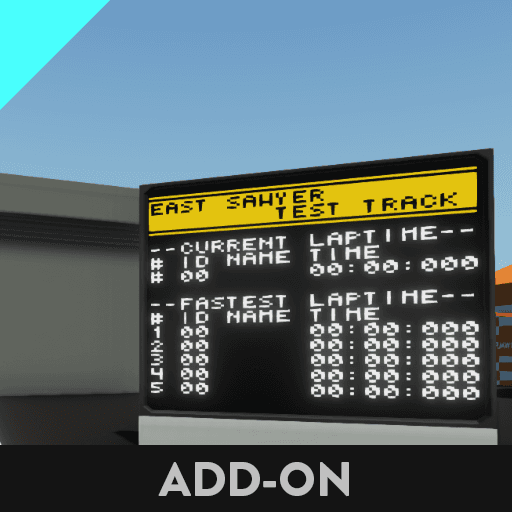EastSawyerTestTrack_Timeboard — Stormworks: Build and Rescue Steam Workshop preview image