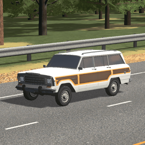 1989 Jeep Grand Wagoneer SJ — Cities: Skylines Workshop preview