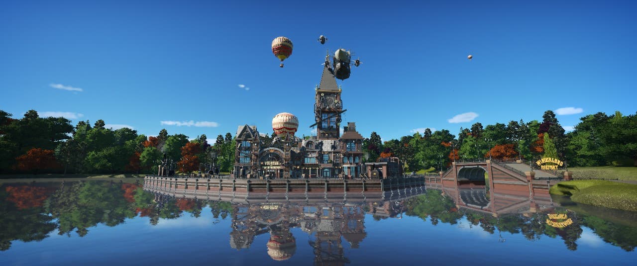 The Volatus - A flying Theatre — Planet Coaster Steam Workshop preview image