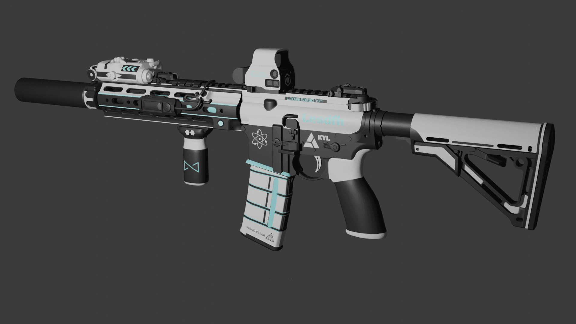 【鱼猫】   HK416A5-SMR（Replace M16）
 — Left 4 Dead 2 Steam Workshop preview image