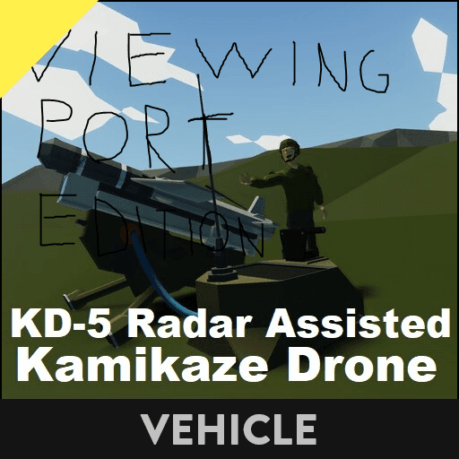 KD-5 Radar Assisted Kamikaze Drone (Viewing Scope) — Stormworks: Build and Rescue Steam Workshop preview image