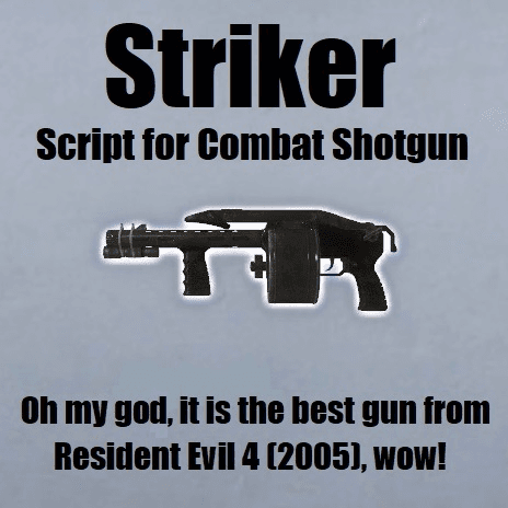 Striker Script (Combat Shotgun) — Left 4 Dead 2 Steam Workshop preview image