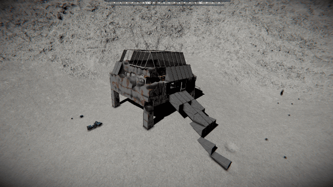 Abandoned Storage Facility — Space Engineers Workshop preview