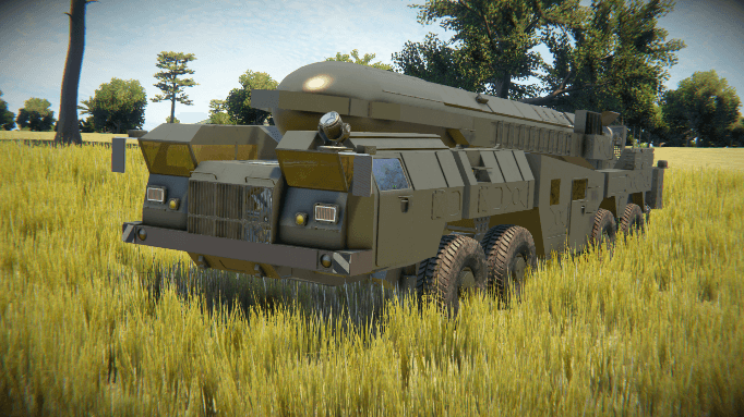 МАЗ-543 ОТРК 9к72 ’Эльбрус’ — Space Engineers Workshop preview