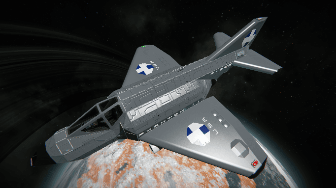 McDonnell Douglas F-04g - Phantom II (Wild Weasel) — Space Engineers Workshop preview