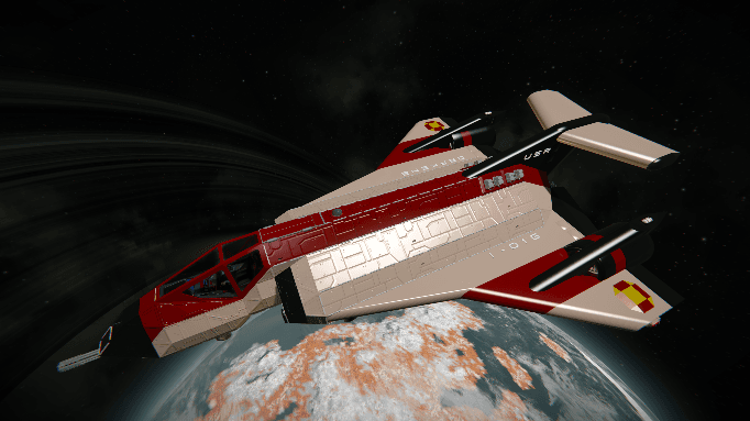 U.S.R. I-01h - Draken II — Space Engineers Workshop preview