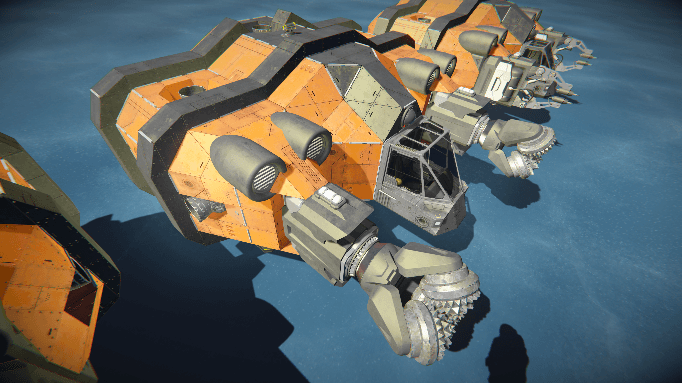 U.S.R. U-01b - Excavator III — Space Engineers Steam Workshop preview image