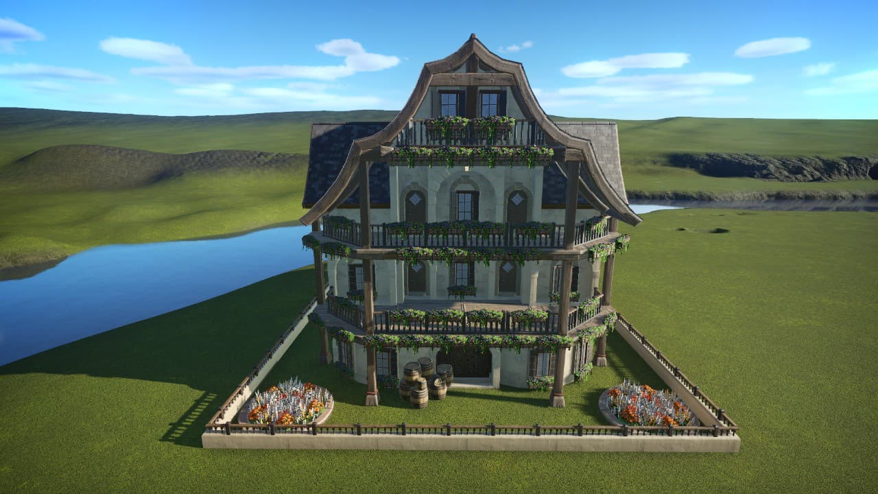 Tyrolean Hotel — Planet Coaster Workshop preview