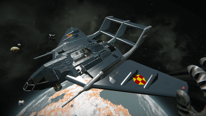 U.S.R. YB-02a - Nymph (Hull Only) — Space Engineers Steam Workshop preview image