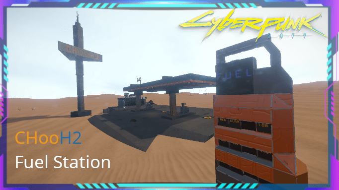 CHOOH2 Fuel Station — Space Engineers Steam Workshop preview image