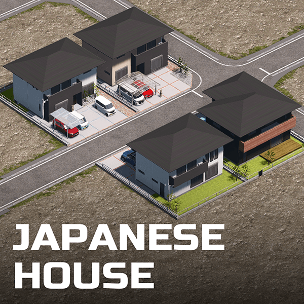 JPMH  Japanese Modern House Pack 1 — Cities: Skylines Steam Workshop preview image