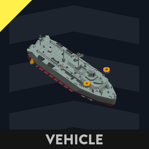 Torpedo speedboat (LS 3) — Stormworks: Build and Rescue Workshop preview