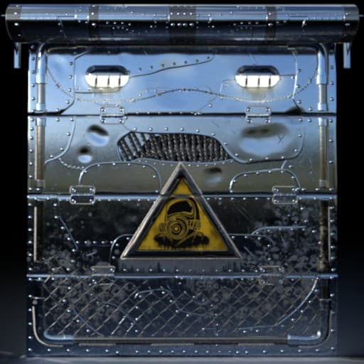 Protector Garage Door | Glow + Transparent — Rust Workshop preview
