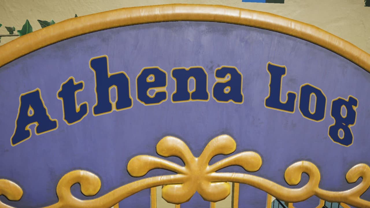 Athena Log — Planet Coaster Workshop preview