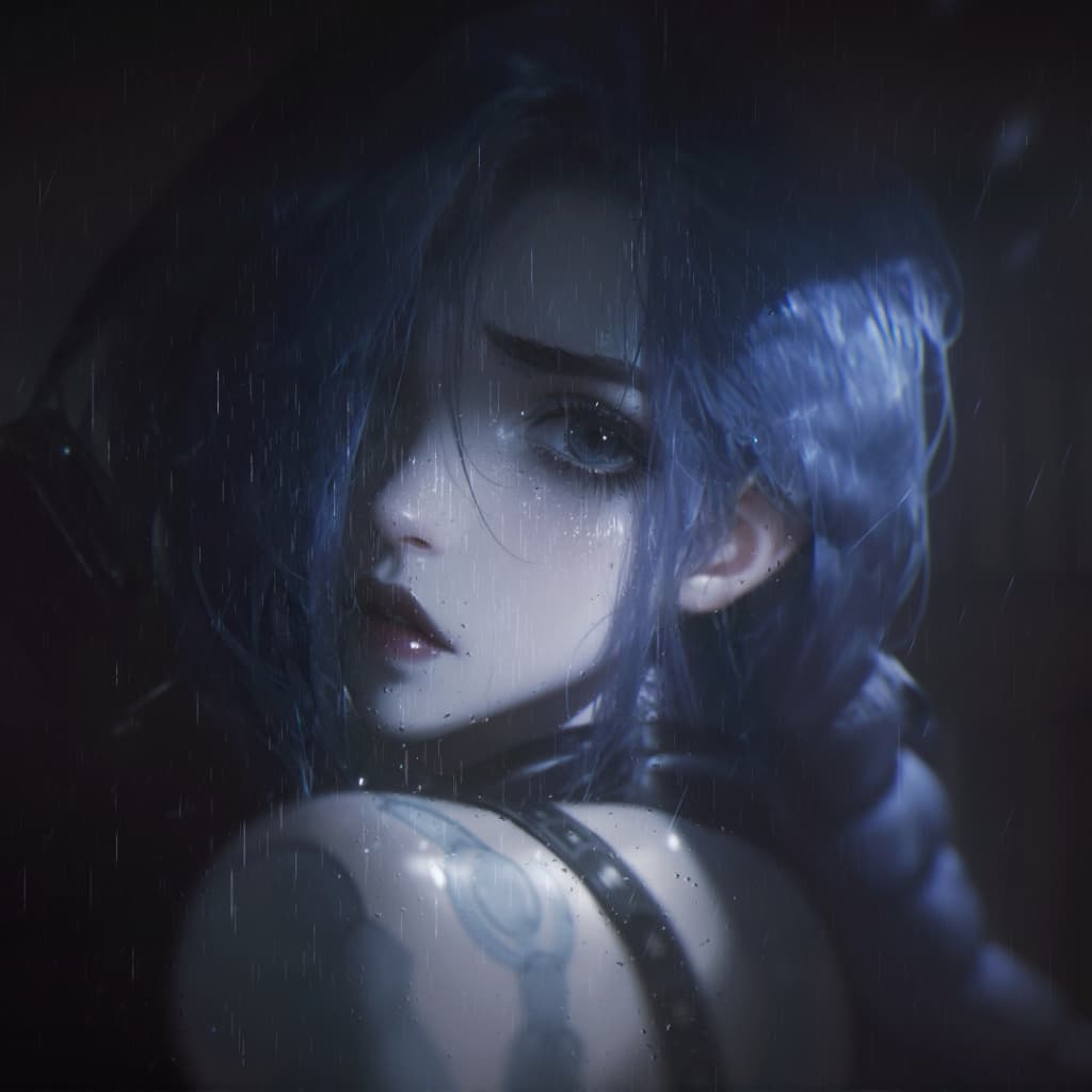 Jinx 金克斯『Gloomy』 — Wallpaper Engine Steam Workshop preview image