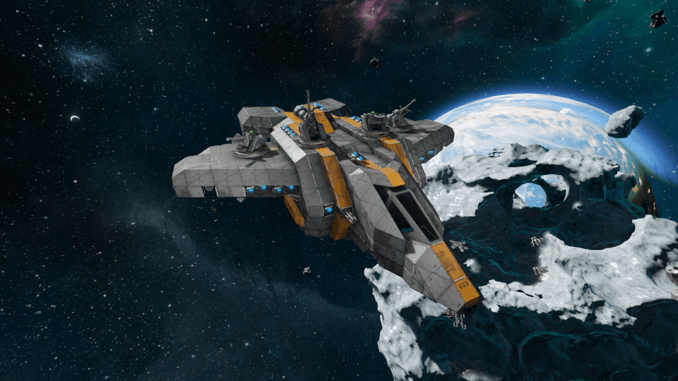Heavy Fighter [Messier]  [Orion fleet] — Space Engineers Workshop preview