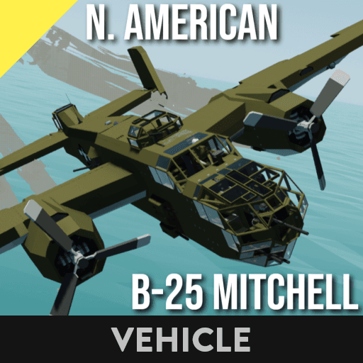 North American B-25J-20 Mitchell — Stormworks: Build and Rescue Steam Workshop preview image