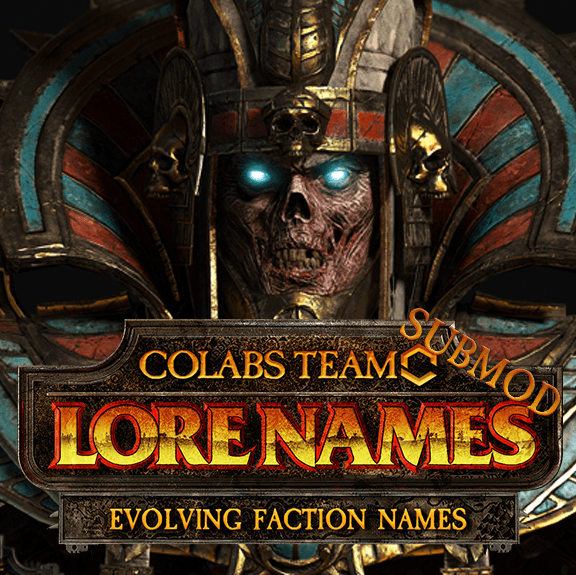 Lore Names: Settra SubMod — Total War: WARHAMMER III Steam Workshop preview image