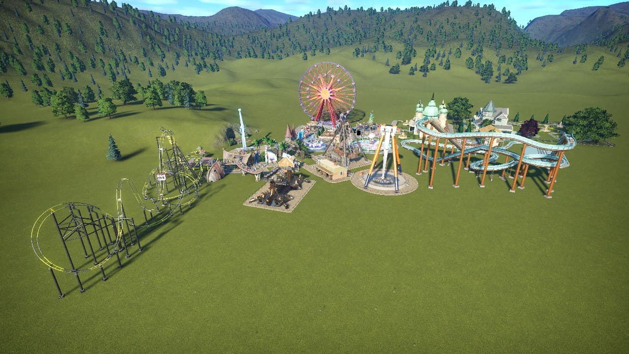 Star Dream Park — Planet Coaster Workshop preview