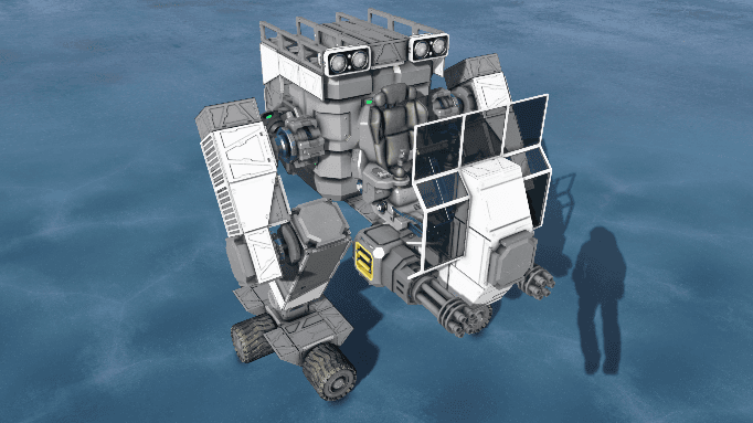 HGC Hunchback Exosuit — Space Engineers Steam Workshop preview image