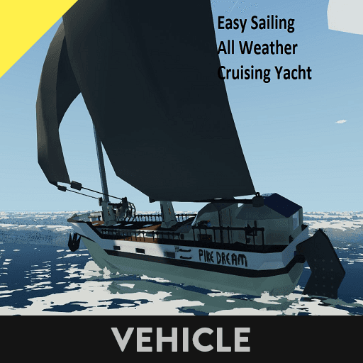 PikeDream - Sailing Yacht — Stormworks: Build and Rescue Steam Workshop preview image