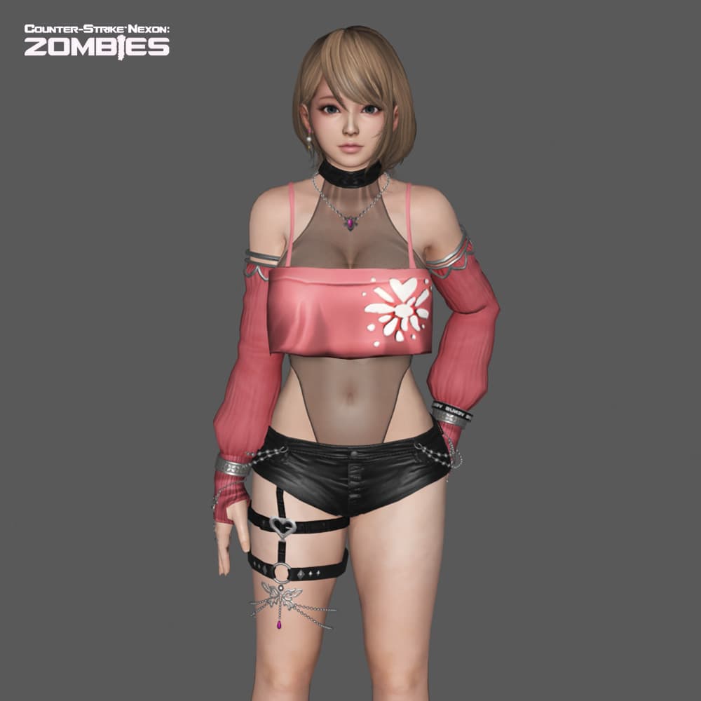Counter-Strike_Nexon: Zombies/反恐精英ol: Angelina/金星_安吉拉 (Zoey:佐伊） — Left 4 Dead 2 Steam Workshop preview image