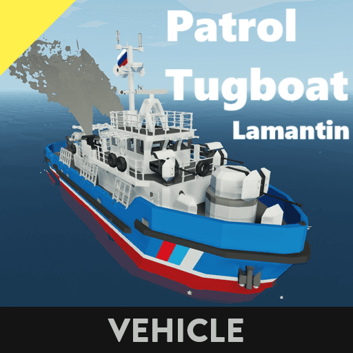 Patrol Tugboat "Lamantin" — Stormworks: Build and Rescue Steam Workshop preview image