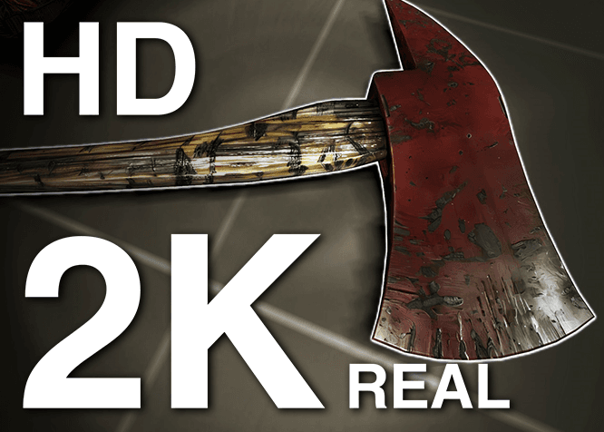 REAL 2KHD AXE — Left 4 Dead 2 Steam Workshop preview image