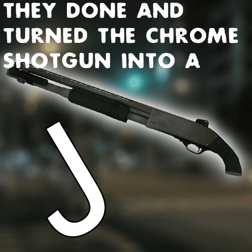 Sawed-Off Chrome Shotgun — Left 4 Dead 2 Steam Workshop preview image