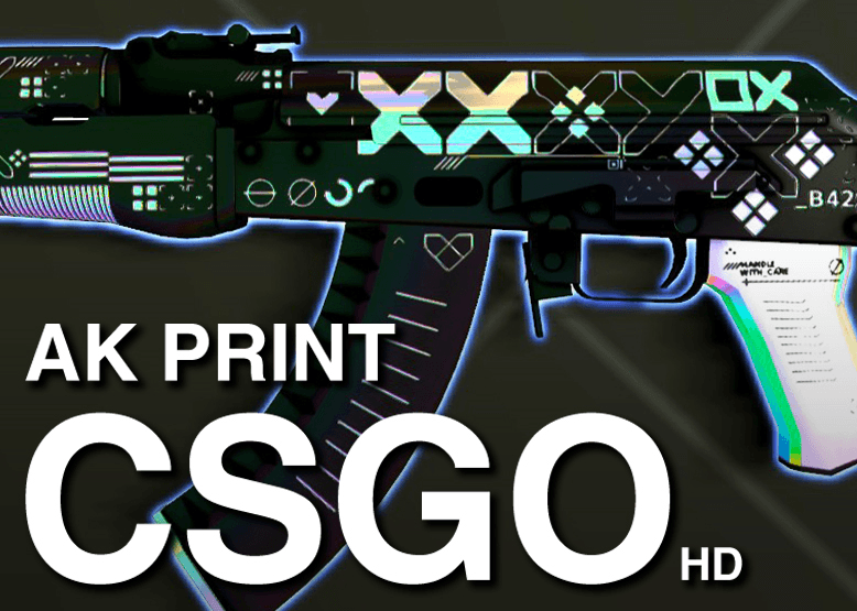 4KHD CSGO AKPRINT BLACK — Left 4 Dead 2 Steam Workshop preview image